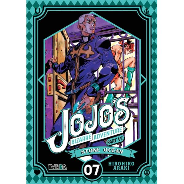 Jojo's Bizarre Adventure Stone Ocean #07 Manga Oficial Ivrea (Spanish)