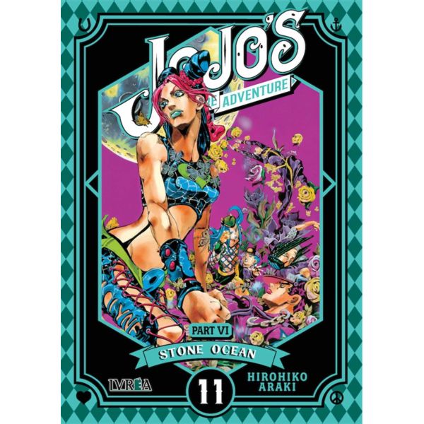 Jojo's Bizarre Adventure Stone Ocean #11 Manga Oficial Ivrea (Spanish)