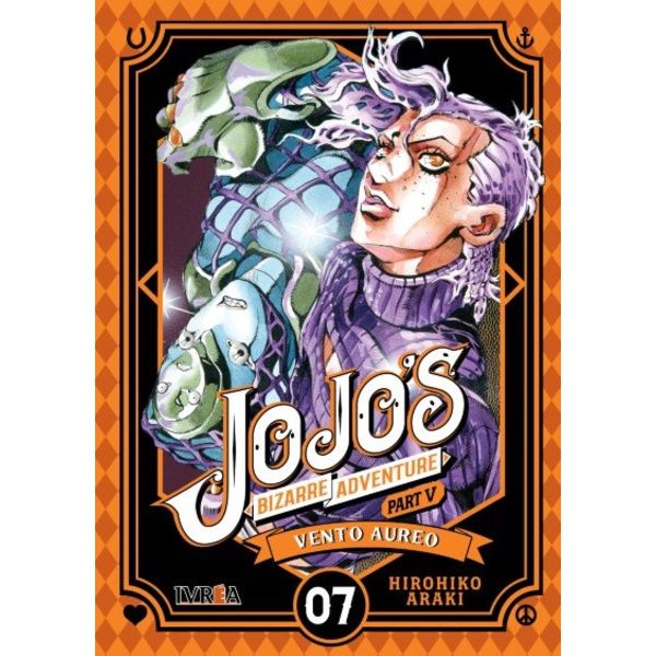 Jojo's Bizarre Adventure Vento Aureo #07 Manga Oficial Ivrea (Spanish)