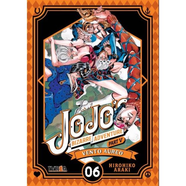 Jojo's Bizarre Adventure Vento Aureo #06 Manga Oficial Ivrea (Spanish)