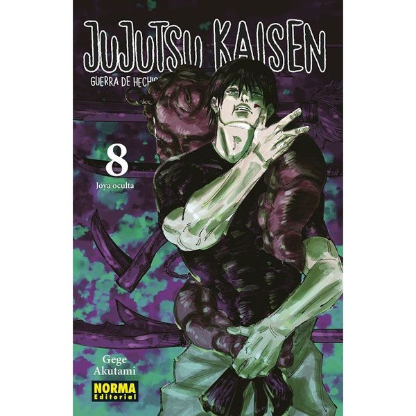 Jujutsu Kaisen #08 Manga Oficial Norma Editorial (spanish)
