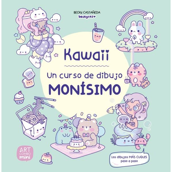 Book KAWAII Un curso de dibujo monisimo Artcombo (Spanish)