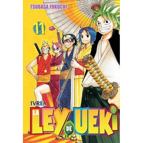 La Ley de Ueki #11 Manga Oficial Ivrea (Spanish)