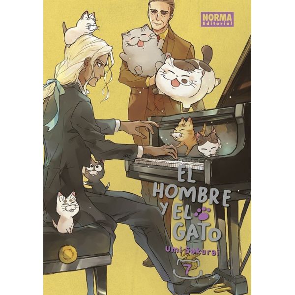 El Hombre y El Gato #07 Manga Oficial Norma Editorial