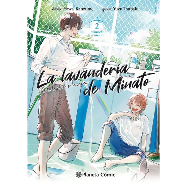 La lavandería de Minato #02 Manga Planeta Comic (Spanish)