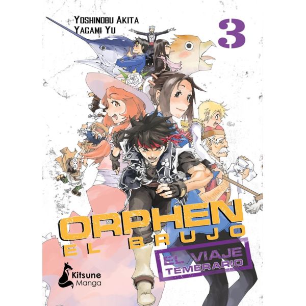 Orphen El Brujo El Viaje Temerario #03 Manga Oficial Kitsune Manga(spanish)