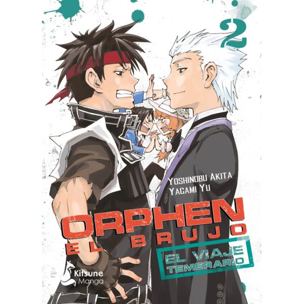 Orphen El Brujo El Viaje Temerario #02 Manga Oficial Kitsune Manga(spanish)