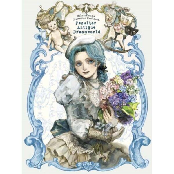 Libro Artbook Makura Kurama: Illustration Card Book (Japonés)