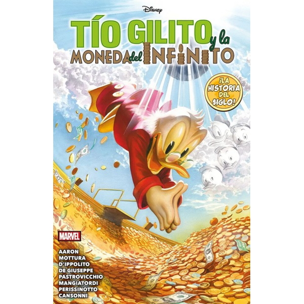 Tío Gilito y la Moneda del Infinito Marvel Cómics Disney Spanish Comic