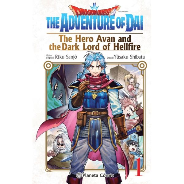 Dragon Quest: The Adventure of Dai The Hero Avan and the Dark Lord of Hellfire #01 Spanish Manga