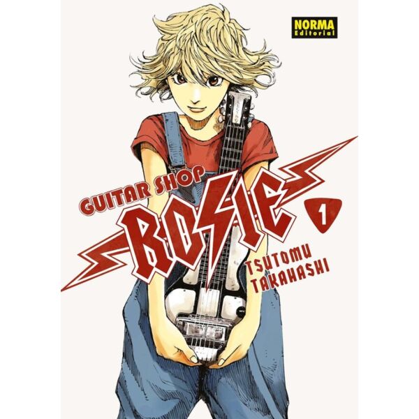 Guitar Shop Rosie #01 Spanish Manga