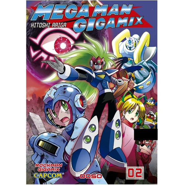 Megaman Gigamix #02 Spanish Manga 