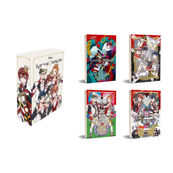 Twisted Wonderland Spanish Manga Case Volume 1 to 4