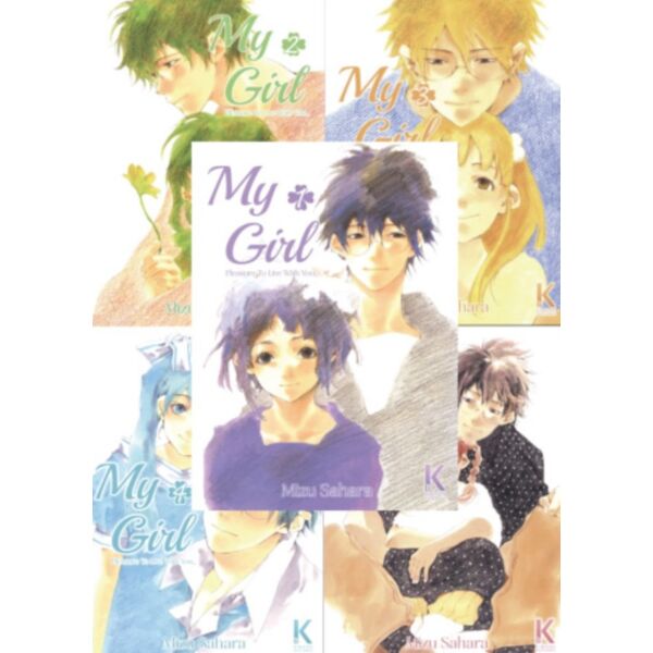 My Girl Volumen 1 to 5 Spanish Pack Manga