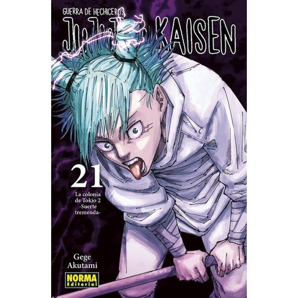 Manga Jujutsu Kaisen - Guerra de Hechiceros #21