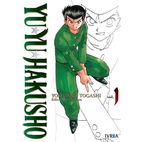 Yu Yu Hakusho Kanzenban #01 Manga Oficial Ivrea