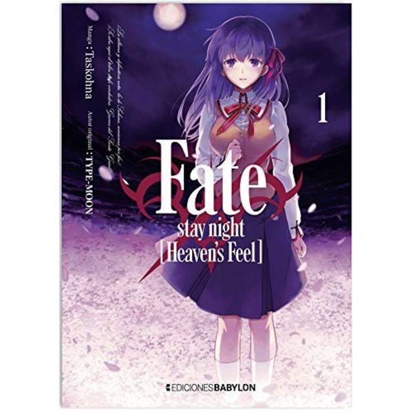 Fate/Stay Night: Heaven's Feel #01 Manga Oficial Ediciones Babylon (spanish)