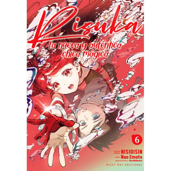 Risuka, the new and authentic magical girl #6 Spanish Manga