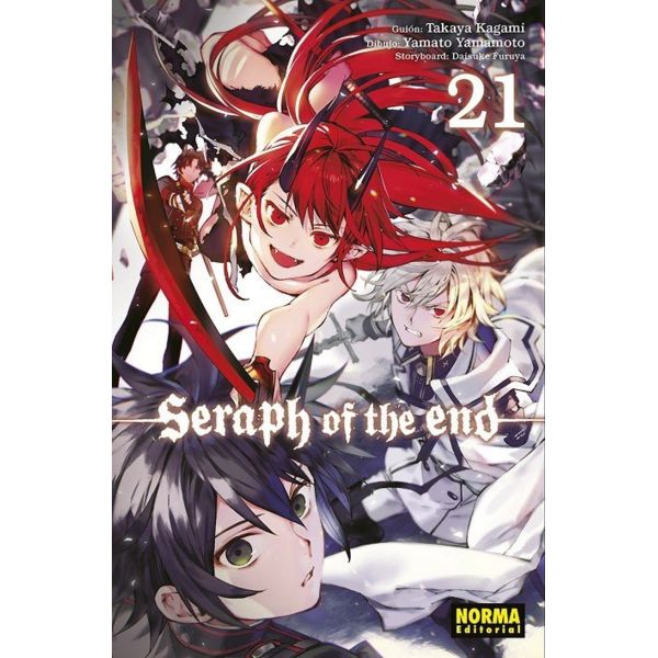 Seraph of the end #21 Manga Oficial Norma Editorial