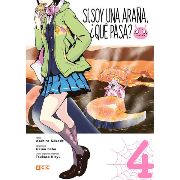 Sí, soy una araña, ¿qué pasa? #04 Manga Oficial ECC Ediciones (spanish)