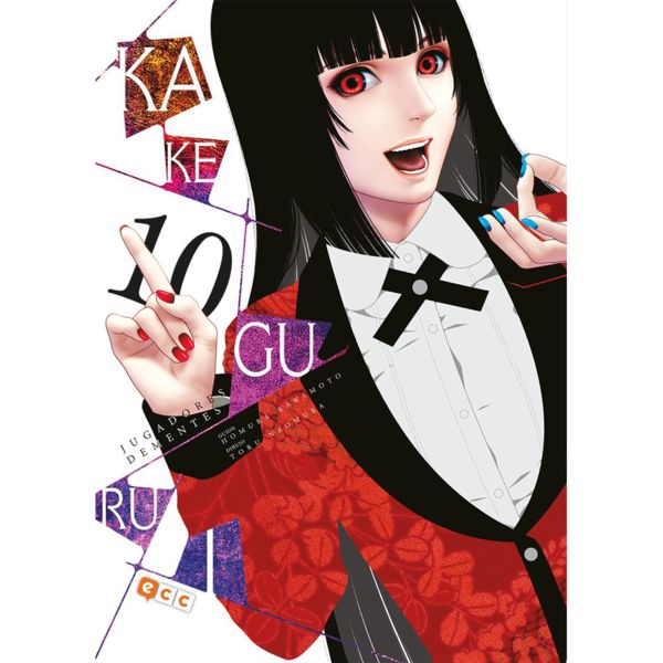 Kakegurui Jugadores Dementes #10 Manga Oficial ECC Ediciones