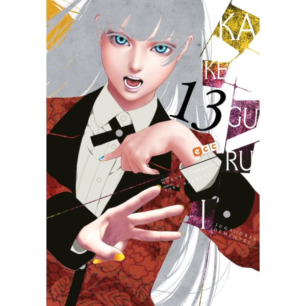 Kakegurui Jugadores Dementes #13 Manga Oficial ECC Ediciones