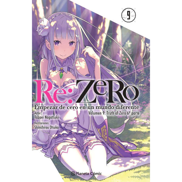 Re:Zero 09 Novela Oficial Planeta Comic