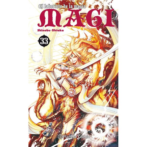 MAGI El laberinto de la magia #33 Manga Oficial Planeta Comic (Spanish)