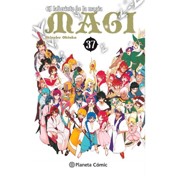 MAGI El laberinto de la magia #37 Manga Oficial Planeta Comic (Spanish)