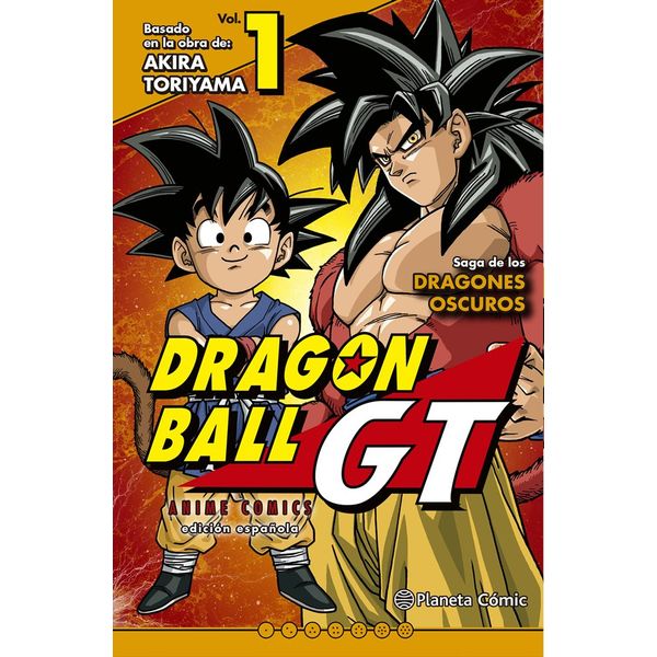 Dragon Ball GT #01 Anime Comic Manga Oficial Planeta Comic