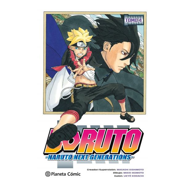 Boruto Naruto Next Generations #04 Manga Oficial Planeta Comic
