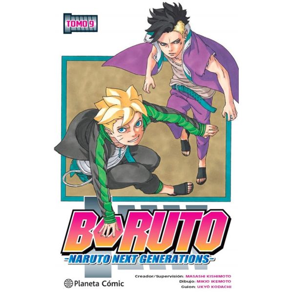 Boruto Naruto Next Generations #09 Manga Oficial Planeta Comic
