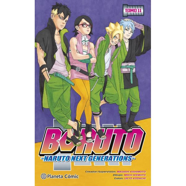 Boruto Naruto Next Generations #11 Manga Oficial Planeta Comic