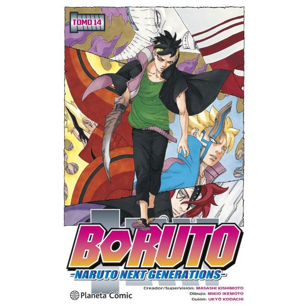 Boruto Naruto Next Generations #14 Manga Oficial Planeta Comic (Spanish)