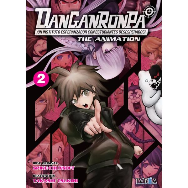 Danganronpa The Animation #02 Manga Oficial Ivrea
