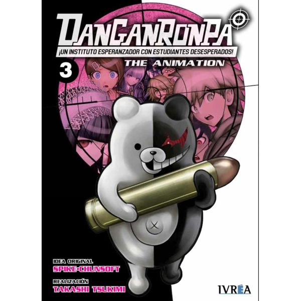 Danganronpa The Animation #03 Manga Oficial Ivrea