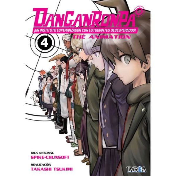 Danganronpa The Animation #04 Manga Oficial Ivrea