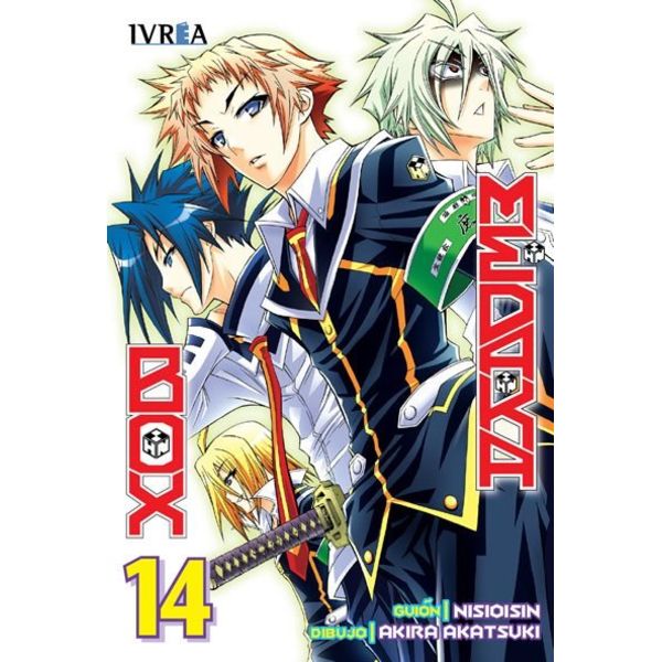Medaka Box #14 Official Manga Ivrea (Spanish)