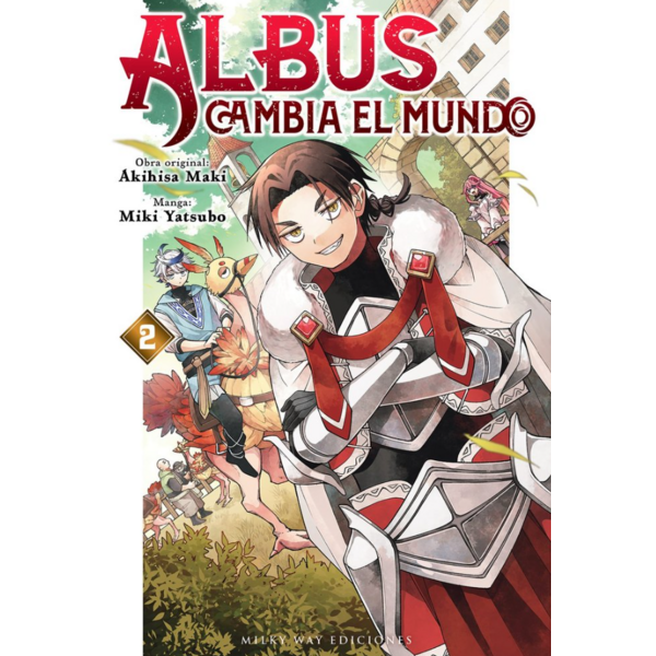 Albus cambia el mundo #02 Spanish Manga 