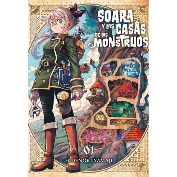 Soara y las casas de los monstruos #01 Spanish Manga 