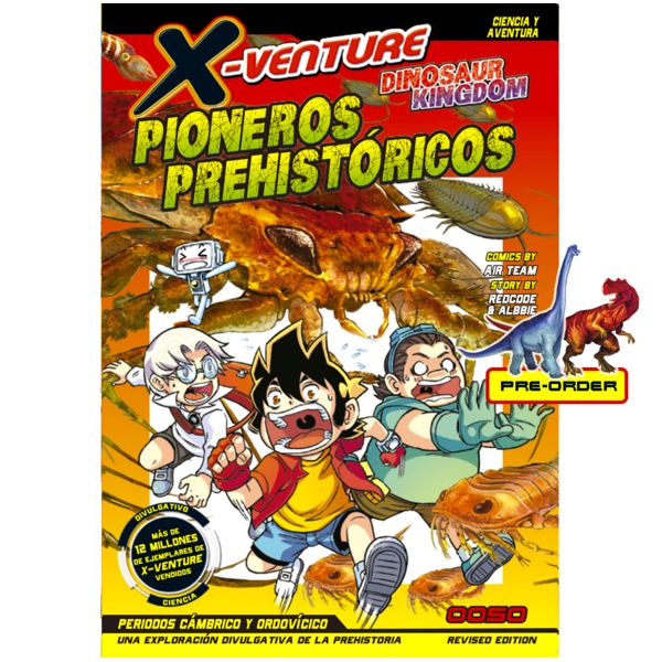 X-Venture: Dinosaur Kingdom #1 Spanish Manga