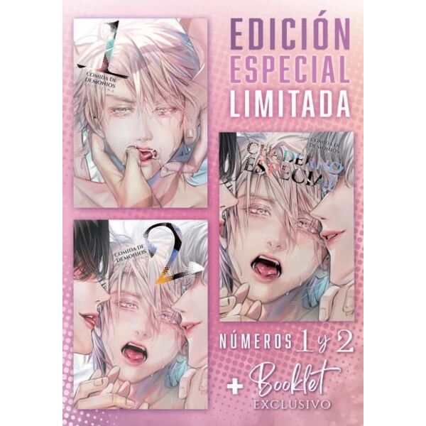 Comida de demonios Volumen 1 to 2 Special Edition Spanish Pack Manga