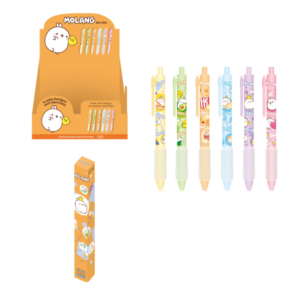 Blind Box Bolígrafo Gel Premium Molang (Aleatorio)