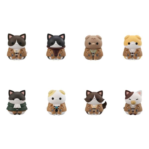Mega Cat Project Attack on Tinyan: Gathering Scout Regiment danyan! Figure Blind Box Megahouse (Random)