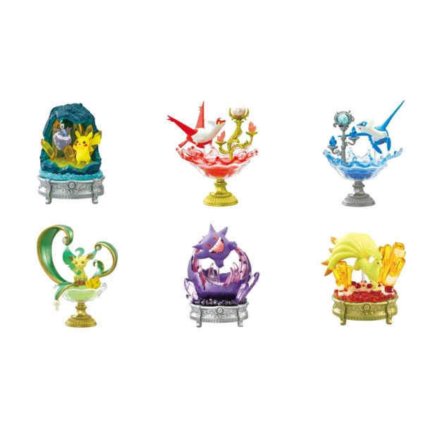 Pokémon Gemstone Collection Shining Miracle of Mystery Blind Box Figure Re-Ment (Random)