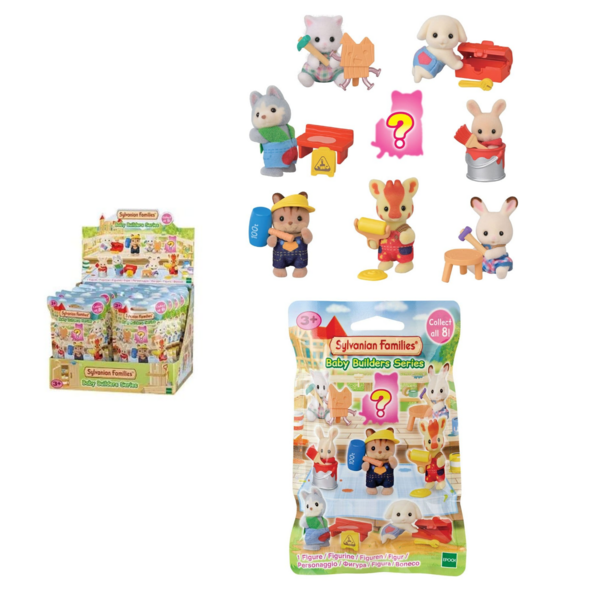 Blind Box Figure Sylvanian Families: Construction Site Baby Friends (Random)
