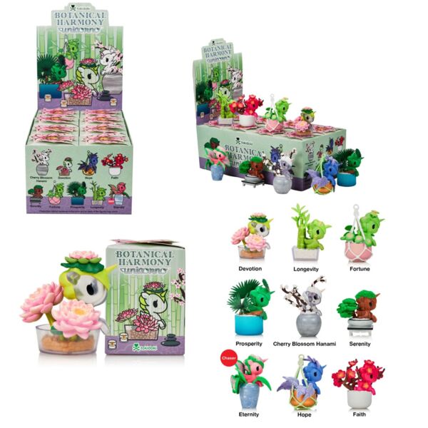 Blind Box Figura Unicorno Botanical Harmony Tokidoki (Aleatorio)