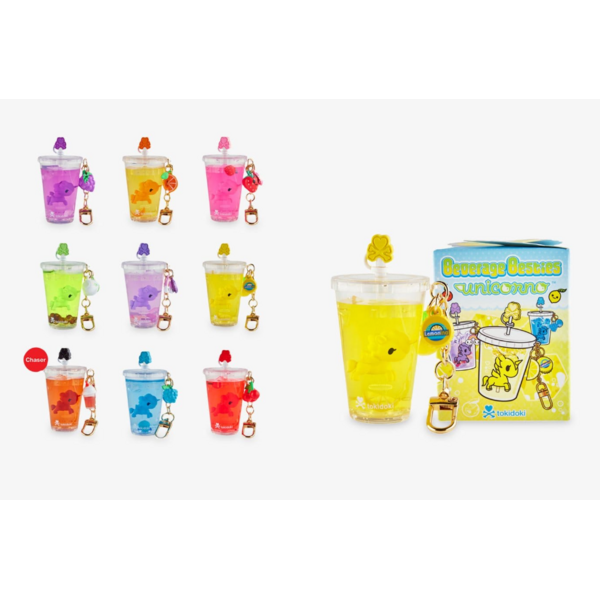 Unicorno Beverage Besties Blind Box Keychain Tokidoki (Random)