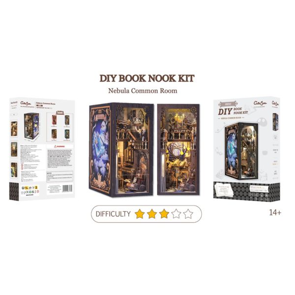 Nebula Common Room Book Nook DIY Diorama