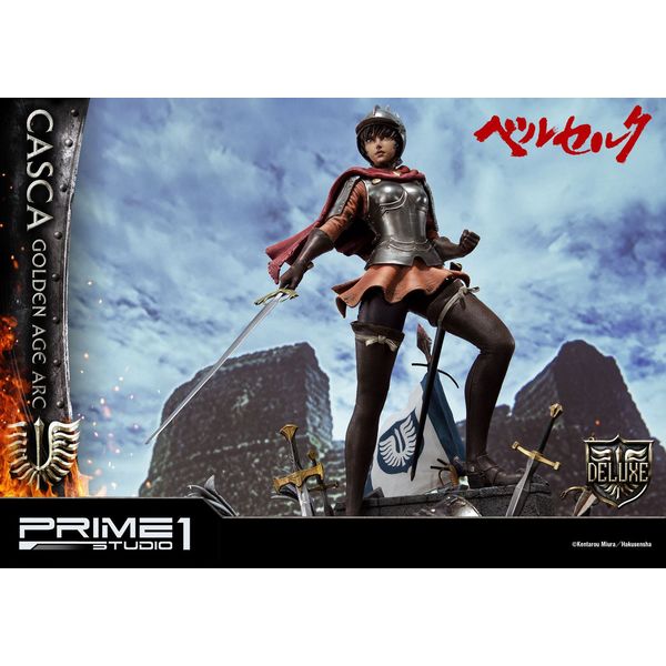 Estatua Casca Golden Age Arc Edition Deluxe Berserk